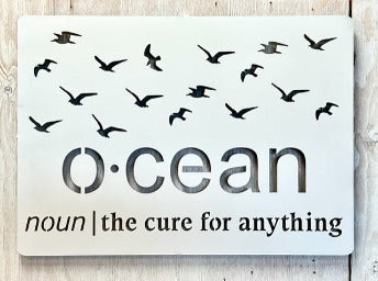 Ocean Wall Plaque