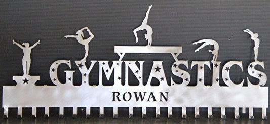 Personalized Gymnastics Medal Holder