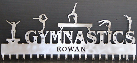 Personalized Gymnastics Medal Holder