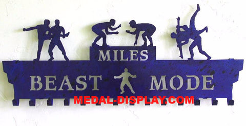 WRESTLING-MEDAL-HOLDER-HANGER-DISPLAY-MEDAL-DISPLAY.COM