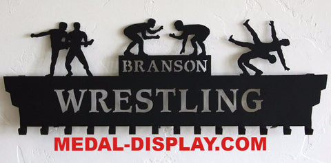 WRESTLING-MEDAL-DISPLAY-HOLDER-HANGER-MEDAL-DISPLAY.COM