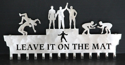 Wrestling-Medal-Holder-Personalized