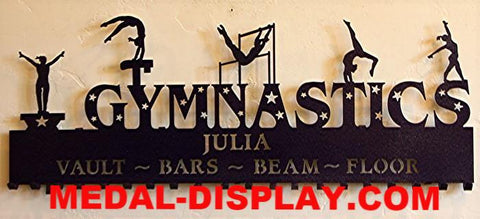 No. 1 Best Selling Gymnastics Medal Holder Personalized