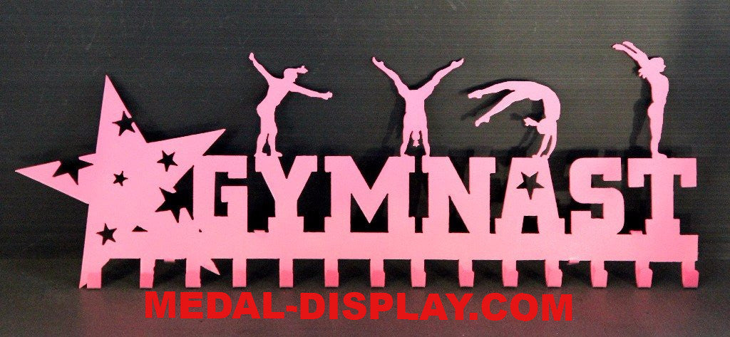gymnastic ribbons holder-MEDAL-DISPLAY.COM