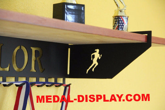 Runner Medals Holder-MEDAL-DISPLAY.COM-RUNNING-MEDALS-HANGER