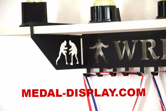 Wrestling Medal Display-MEDAL-DISPLAY.COM