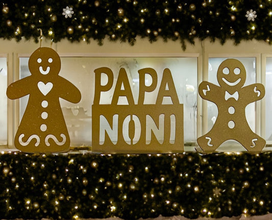 Papa & Noni Gingerbread Set