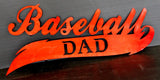 Baseball Dad plaque