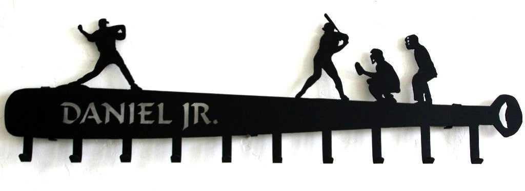 Baseball Hat Rack: Personalized Baseball Hat Display: Baseball awards ...