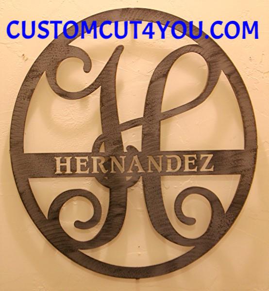 CUSTOM-CUT-4-YOU-METAL-MONOGRAM-LETTERS-LAST-NAME-INITIALS