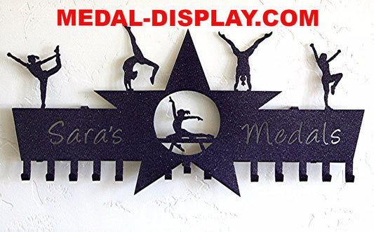 Best Choice Gymnastics and Cheer Medal Awards Display