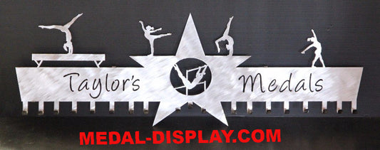 Premier Gymnastics Medal Display Rack-MEDAL-DISPLAY.COM