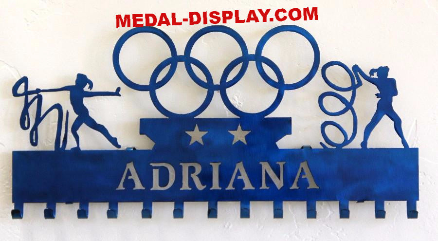 Custom ribbon medal holder to show off awards. MEDAL-DISPLAY.COM