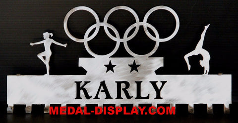 Gymnastics Medals Holder-MEDAL-DISPLAY.COM-medal hanger