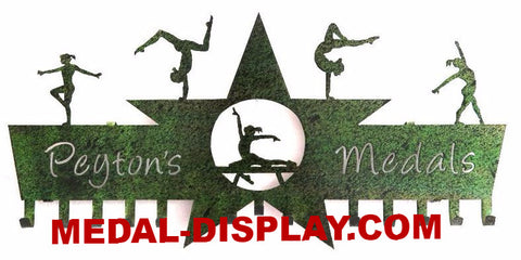 Gymnastics Medal Display-MEDAL-DISPLAY.COM