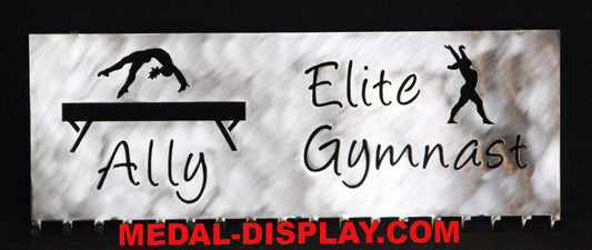 Gymnastics Medal Display Rack-MEDAL-DISPLAY.COM