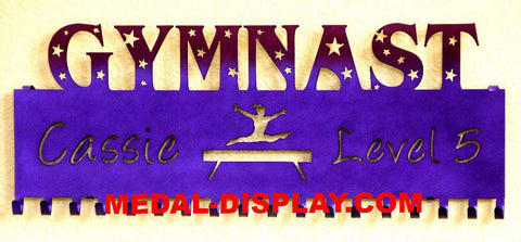 Gymnastics Medal Holder-MEDAL-DISPLAY.COM