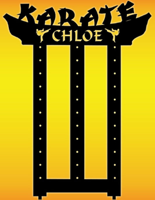 Karate Belt Holder Templete