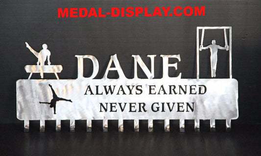 Boys-gymnastics-medal-holder-display-Male Gymnast preferred-MEDAL-DISPLAY.COM