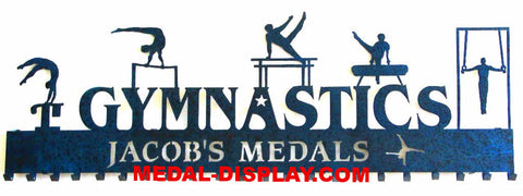 Number One Male Gymnastics Medal Holder-MEDAL-DISPLAY.COM
