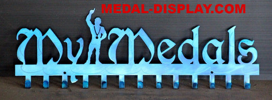 Wrestling Medal Display