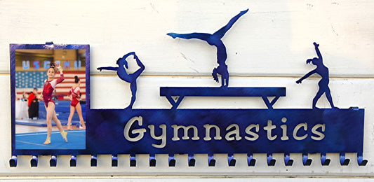 Personalized Medal Holder - Custom Gymnastics Awards Display