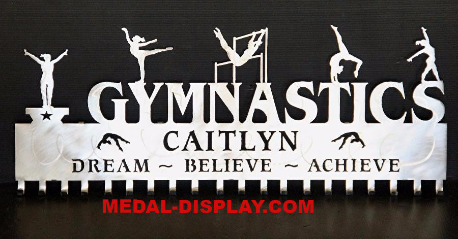 Gymnastics Medal Display Rack-MEDAL-DISPLAY.COM
