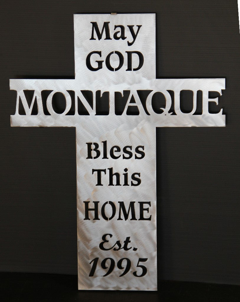 Religious Wall Cross Personalized