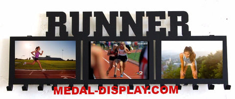 Runner Medals Holder-MEDAL-DISPLAY.COM-RUNNING-MEDALS-HANGER