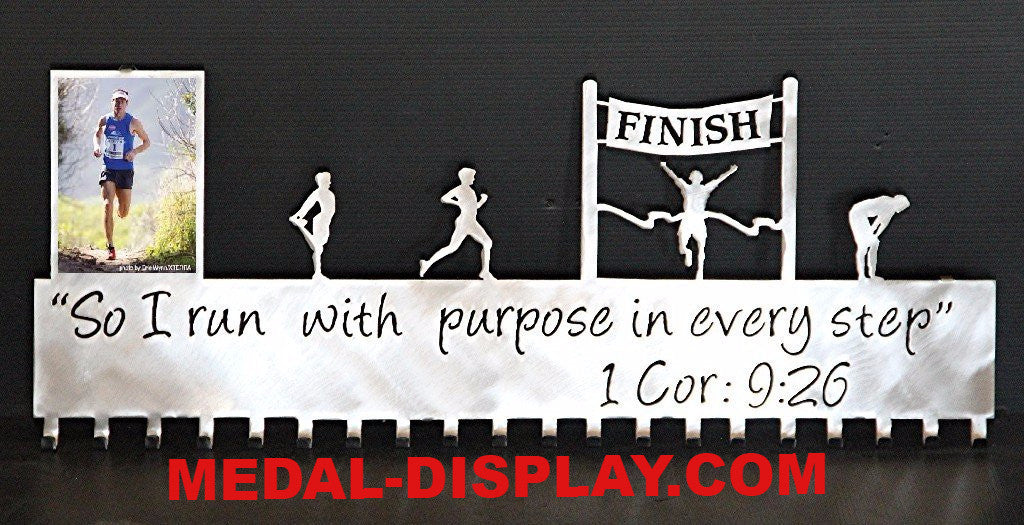 Runner Medals Holder-MEDAL-DISPLAY.COM-RUNNING-MEDALS-HANGER
