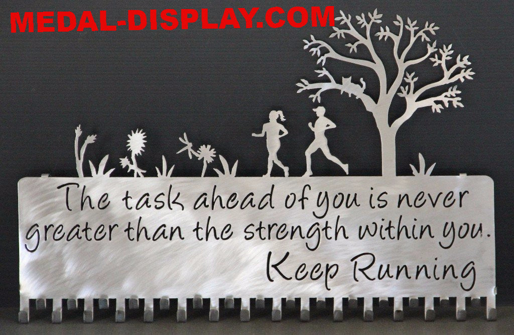 Runner Medals Holder-MEDAL-DISPLAY.COM-RUNNING-MEDALS-HANGER