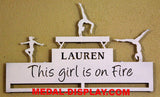 Gymnastics Medal Display Rack-MEDAL-DISPLAY.COM