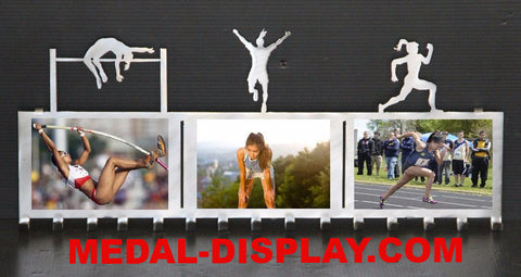 Buy Premium Track & Field Medal Holder, Multi Sport Awards Display | medal-display.com