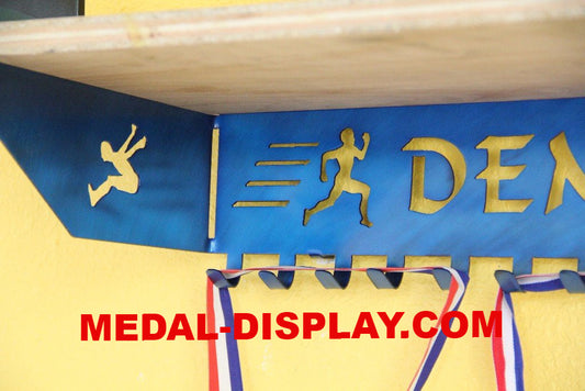 Runner Medals Holder-MEDAL-DISPLAY.COM-RUNNING-MEDALS-HANGER