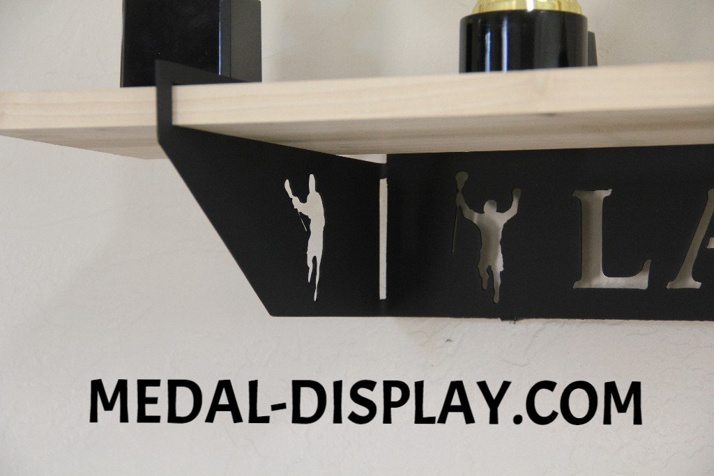 Trophy Shelf For Lacrosse