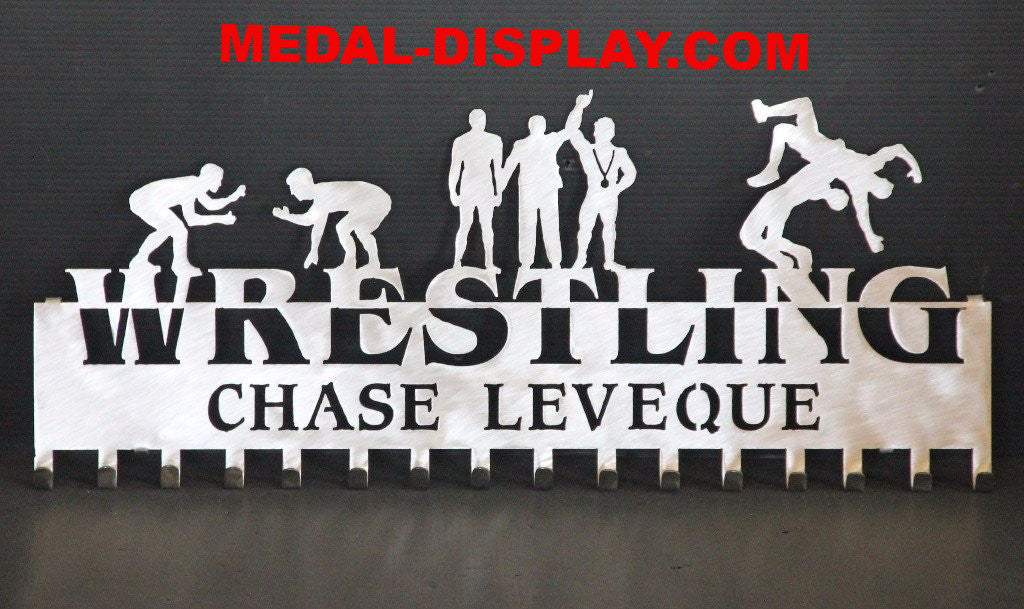 Wrestling Medal Display-MEDAL-DISPLAY.COM