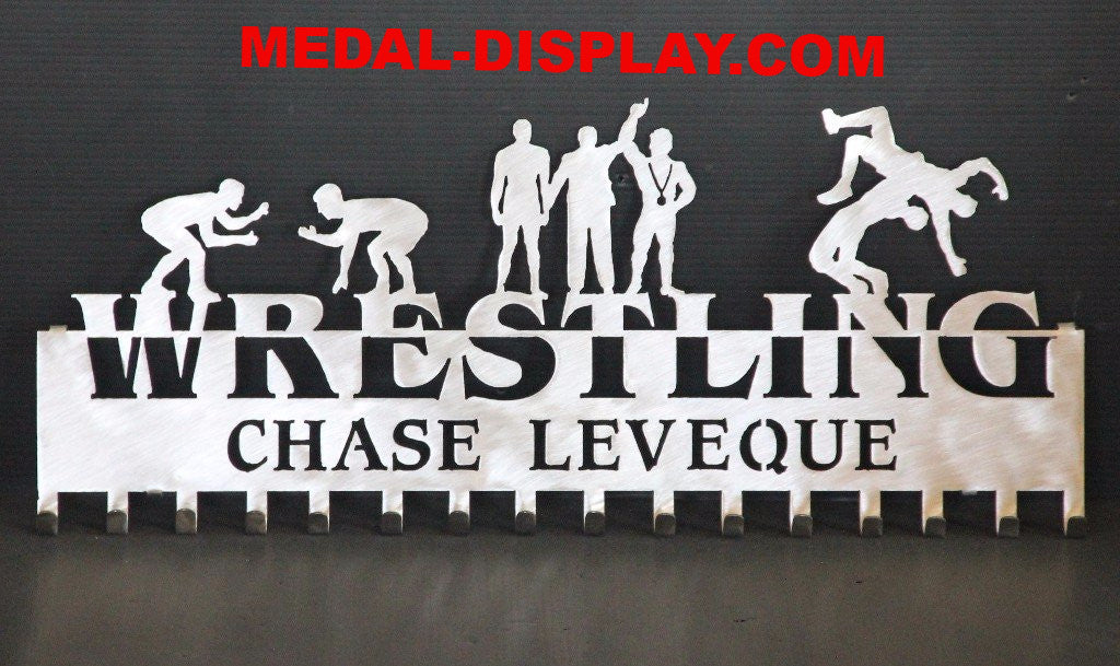 Wrestling Medal Display-MEDAL-DISPLAY.COM