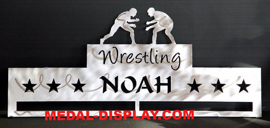 Wrestling Medal Display-MEDAL-DISPLAY.COM