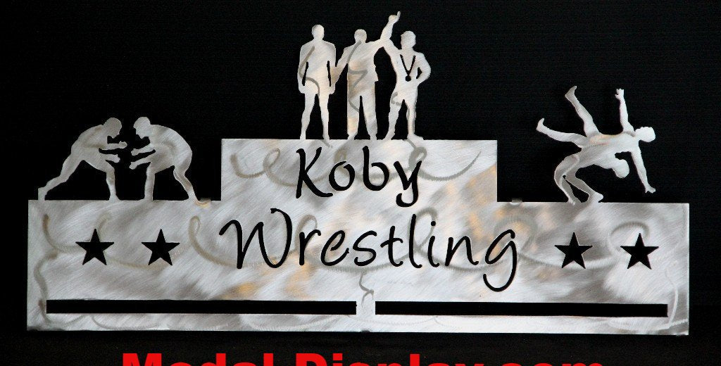 Wrestling Medal Display rack