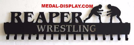 Wrestling Medals Display