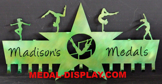 Gymnastics Medal Display-MEDAL-DISPLAY.COM