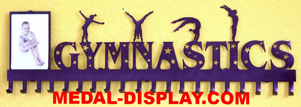 A totally Utter Unsurpassed Gymnastics Medal  Holder | MEDAL-DISPLAY.COM
