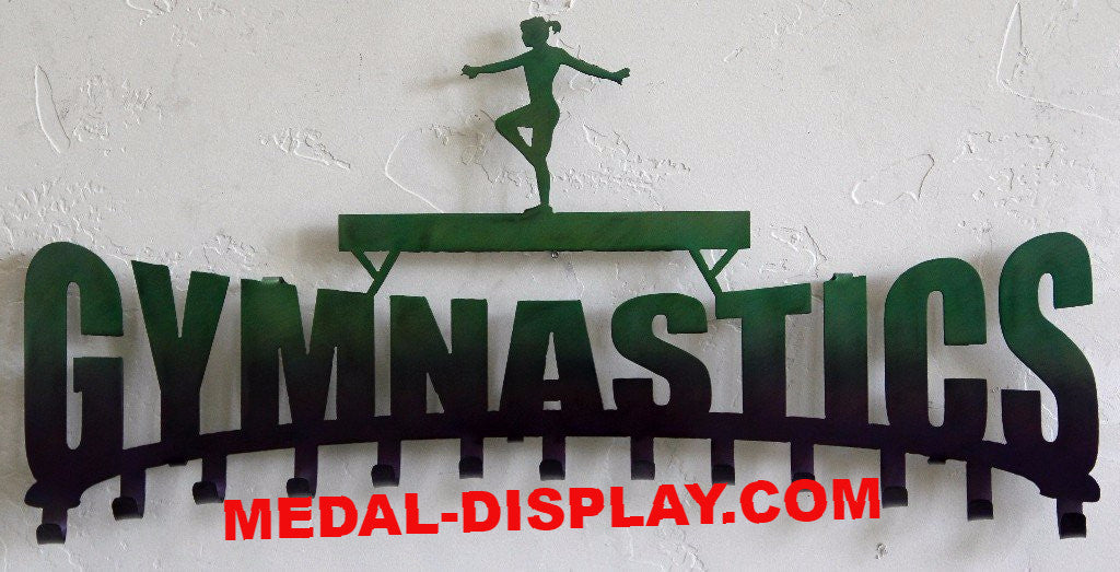 gymnastics medal Holder-MEDAL-DISPLAY.COM