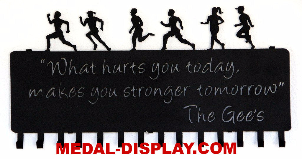 Runner Medals Plaque-MEDAL-DISPLAY.COM-MEDAL-HANGER