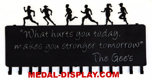 Runner Medals Plaque-MEDAL-DISPLAY.COM-MEDAL-HANGER