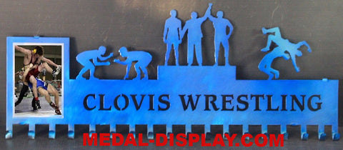 wrestling team gift-MEDAL-DISPLAY.COM